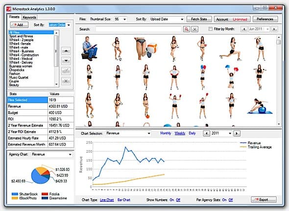 MictostockAnalytics-Screenshot2 Screenshot of MicrostockAnalytics