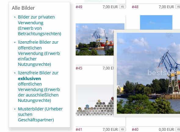 Lizenzübersicht