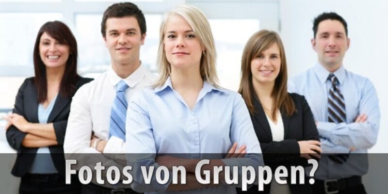 Einwilligung bei Fotos von Gruppen