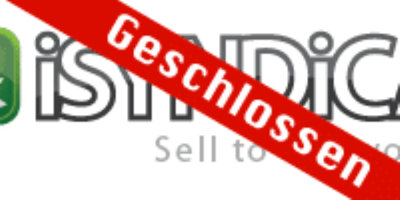 iSyndica schließt